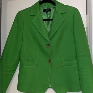 Talbots Lime green blazer size 8P